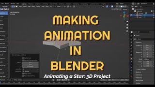 Starting Blender Following a Tutorial and Creating My Own Animation [upl. by Strohben]