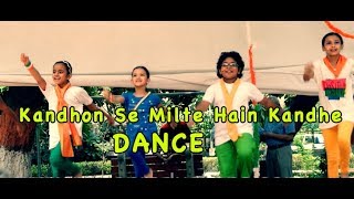 Kandhon Se Milte Hain Kandhe  Dance Performance by Kids  Independence Day 2018  Neee Productions [upl. by Eloccin]