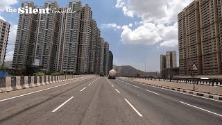 Navi Mumbai 4K  JNPT Road  Palm Beach Road [upl. by Rockey565]