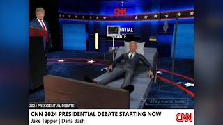 AI meme video shows how CNN would ‘love to conduct’ presidential debate [upl. by Iosep333]