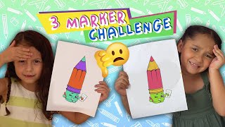 3 Marker CHALLENGE BACK TO SCHOOL [upl. by Asyral180]