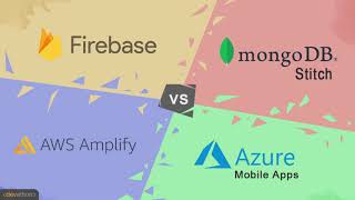 Firebase vs MongoDB Stitch vs AWS Amplify vs Azure Mobile Apps [upl. by Annauqahs]