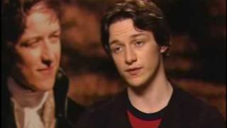 James McAvoy  Becoming Jane Interview 1 [upl. by Otxis]