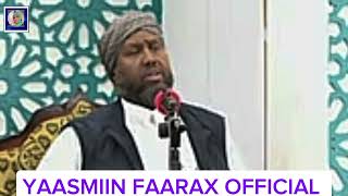 sheikh idiris khudabadi jimco muxu kadhah qasa [upl. by Ennyletak]