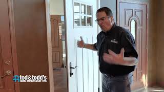 How to Use the MultiPoint Lock System on Your Entry Door  Weather Tight Corp [upl. by Enilemme]