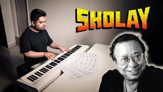 Sholay  Title Music Epic Piano Cover by RD Burman [upl. by Burris830]