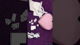 How to install IKEA Heart light ❤️IKEA light ikea lamp unbox beautiful light❤️ [upl. by Nnilsia]