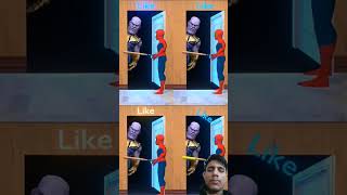 Find 5 diffrenc  spiderman vs thanos shorts [upl. by Nylodam]