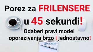 Oporezivanje frilensera u 2023 godini [upl. by Eleonore]