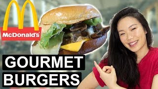 I tried the BEST BURGERS at the FANCIEST McDONALDS in the WORLD  Hong Kong 2019 [upl. by Teerprug]