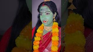 Mata Matangi Reverse Makeup 🔱🙏 mahakali short dasmahavidya [upl. by Unders595]