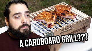 EJ Reviews CASUSGRILL Instant Biodegradable Grill [upl. by Norse]