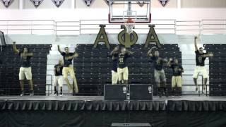 Mu Omicron chapter of Alpha Phi Alpha  Valdosta State University Stepshow 2012 [upl. by Naus437]