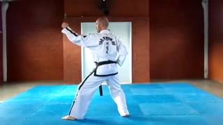 FORMA TUL JOONG GUN Cinto Azul TaeKwonDo ITF Escuela ATRA SUR [upl. by Rancell]