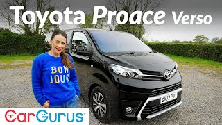 Toyota Proace Verso Review When is a van not a van [upl. by Orose515]