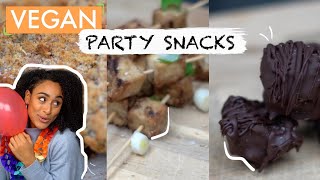 VEGAN PARTY SNACKS   Coeshi Vanderpuye [upl. by Shishko718]