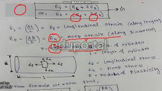 Q1 Solved  Hoop stress Problem [upl. by Yrolam]