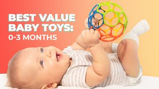 Baby Toys 03 Months The Only 4 Toys You Need [upl. by Anilrats441]