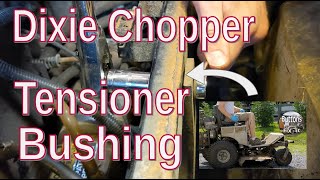 Dixie Chopper – Transmission Idler Tensioner Bushing Washer Replacement – How To [upl. by Tannen]