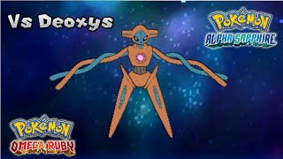 Pokémon Omega RubyAlpha Sapphire  Battle Deoxys HQ [upl. by Garry736]