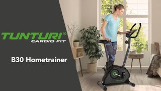 Tunturi  Cardio Fit B30  Hometrainer  Fitness Bike EN [upl. by Kristi796]