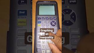 ✅️How to graph an Inequality on TI84 Calculator algebra math graphs Inequalities [upl. by Philippe280]