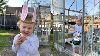 FIRST EASTER EGG HUNT  April Vlog 12 [upl. by Noivaz]