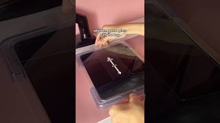 How to install Spigen GlastR EZ fit tempered glass on iPad Air 5 spigen temperedglass ipad [upl. by Haily932]