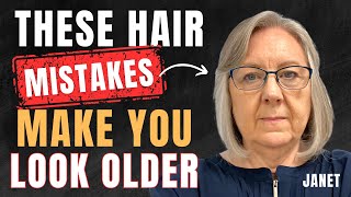 Hair Mistakes That Age You Faster  COMMON and SIMPLE TO FIX Problems bobhairstyle youthful [upl. by Avi]