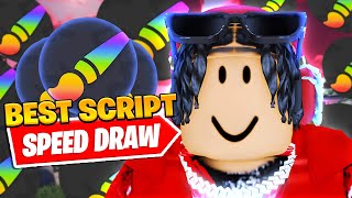 NEW Best Speed Draw Auto Farm Script Auto Coins [upl. by Enneyehc]