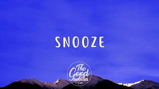 SZA  Snooze Lyrics [upl. by Cathlene]