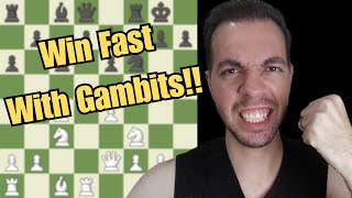 My Favorite Gambits to Win Fast [upl. by Pilar]