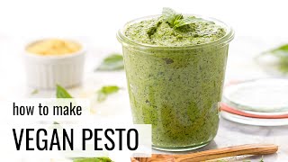 EVERYDAY VEGAN PESTO  quick  easy [upl. by Etolas]