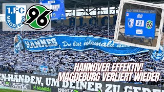 HANNOVER EFFEKTIV MAGDEBURG VERLIERT ERNEUT Magdeburg vs Hannover  FANPRIMUS STADIONVLOG [upl. by Maxie240]