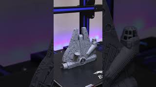 3D printed Star Wars Millennium Falcon time lapse [upl. by Sucam392]