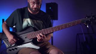 Conglaciation  Atramentous bass playthrough [upl. by Eetnwahs396]