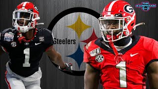 STEELERS DRAFT GEORGE PICKENS [upl. by Ettenej588]