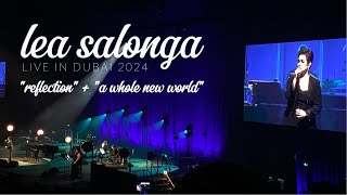 LEA SALONGA LIVE IN DUBAI 2024  quotREFLECTIONquot  quotA WHOLE NEW WORLDquot [upl. by Zumwalt]