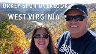 Turkey Spur Overlook West Virginia Fall 2024  October 28th [upl. by Settera576]