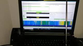 Ft8 Reception with MchfRS 958B on 20m [upl. by Etnovad]