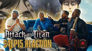 Attack On Titan Season 4 Episode 15 Reaction  Phantom Nerds EUTHANIZATION [upl. by Lynnworth]