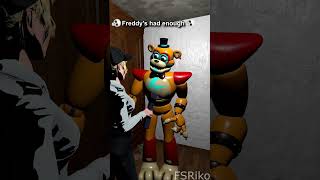 Freddys had enough💀 fnaf fnafsecuritybreach [upl. by Zevahc]