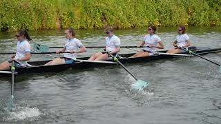 Pembroke W1 Division 1 Wednesday Cambridge May Bumps 2024 slow motion [upl. by Feriga]