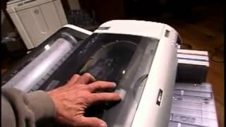 Clear Nozzle Clog and change cutting blade on Epson Printers [upl. by Atimad]