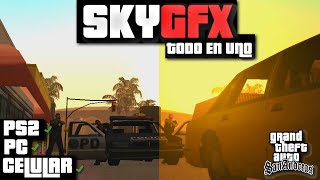 GRĆFICOS DE PS2 ANDROID Y PC en un SOLO MOD  GTA SA  AkiLeX [upl. by Reffotsirhc]