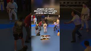 Miguel vs Kwon Behind The Scenes cobrakai cobrakaiseason6 kwon [upl. by Ariaz]