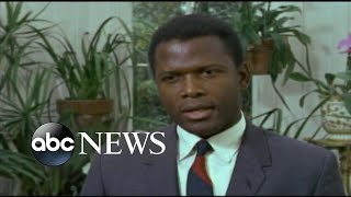 Actor Sidney Poitier dies at age 94 [upl. by Airbmac]