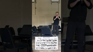 Kodály Dances of Galánta  Clarinet Excerpt clarinet viralvideo [upl. by Teresina617]