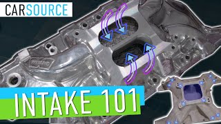 Carburetor and EFI Intake Manifolds Explained howdoesitwork [upl. by Lemert]