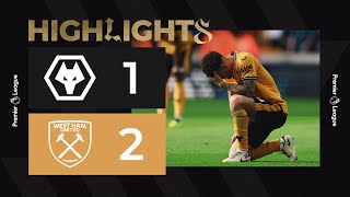 VAR rules out late Kilman equaliser  Wolves 12 West Ham  Highlights [upl. by Erwin]